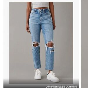 American Eagle Strigid Curvy Mom Jean